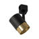 Lucide TRACK FLORIS Railspot - 1-fase Railsysteem / Railverlichting - 1xGU10 - Zwart (Uitbreiding)