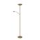 Lucide ZENITH - Leeslamp - LED Dimb. - 3000K - Mat Goud / Messing