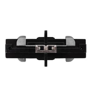 TRACK I-koppelstuk - 1-fase Railsysteem / Railverlichting - Zwart (Uitbreiding)