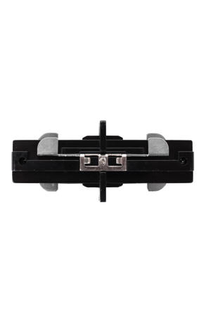 TRACK I-koppelstuk - 1-fase Railsysteem / Railverlichting - Zwart (Uitbreiding) 