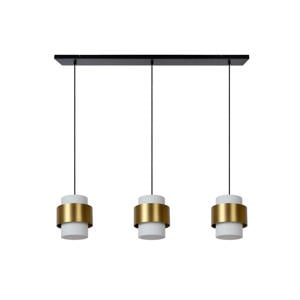FIRMIN - Hanglamp - 3xE27 - Mat Goud / Messing