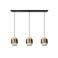 Lucide FIRMIN - Hanglamp - 3xE27 - Mat Goud / Messing