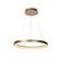 Lucide VIDAL - Hanglamp - Ø 58 cm - LED Dimb. - 1x48W 2700K - Mat Goud / Messing