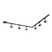 thumbnail: Lucide TRACK Starterset - 1-fase Railsysteem / Railverlichting - 2 meter - Zwart