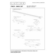 thumbnail: Lucide TRACK Starterset - 1-fase Railsysteem / Railverlichting - 2 meter - Zwart