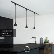 thumbnail: Lucide TRACK Starterset - 1-fase Railsysteem / Railverlichting - 2 meter - Zwart