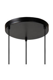 thumbnail: Lucide MARIUS - Hanglamp - Ø 48,5 cm - 3xE27 - Zwart