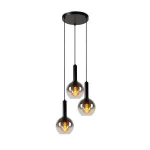MARIUS - Hanglamp - Ø 48,5 cm - 3xE27 - Zwart