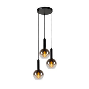 MARIUS - Hanglamp - Ø 48,5 cm - 3xE27 - Zwart