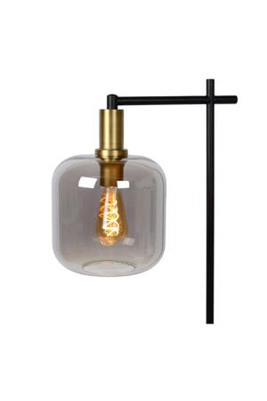 JOANET - Vloerlamp - 1xE27 - Fumé 