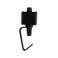 Lucide TRACK Hanglampadapter - 1-fase Railsysteem / Railverlichting - Zwart (Uitbreiding)