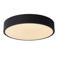 Lucide UNAR - Plafonnière - Ø 30 cm - LED Dimb. - 1x18W 2700K - 3 StepDim - Zwa
