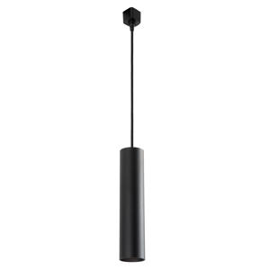 TRACK FLORIS Hanglamp - 1-fase Railsysteem / Railverlichting - 1xGU10 - Zwart (Uitbreiding)