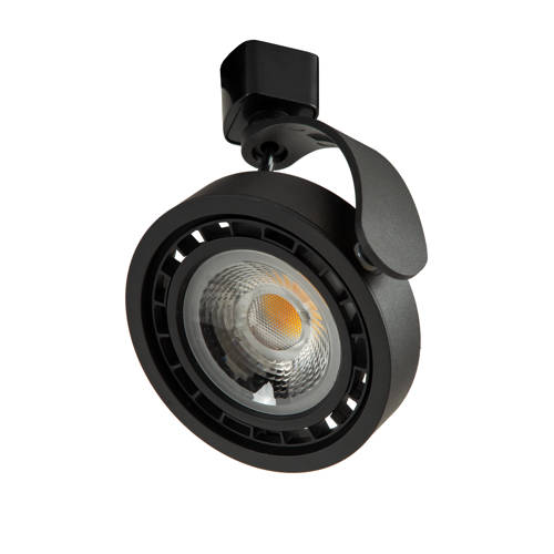 Lucide TRACK DORIAN Railspot - 1-fase Railsysteem / Railverlichting - 1xES111 - Zwart (Uitbreiding) afbeelding