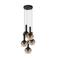 Lucide MARIUS - Hanglamp - Ø 55 cm - 5xE27 - Zwart