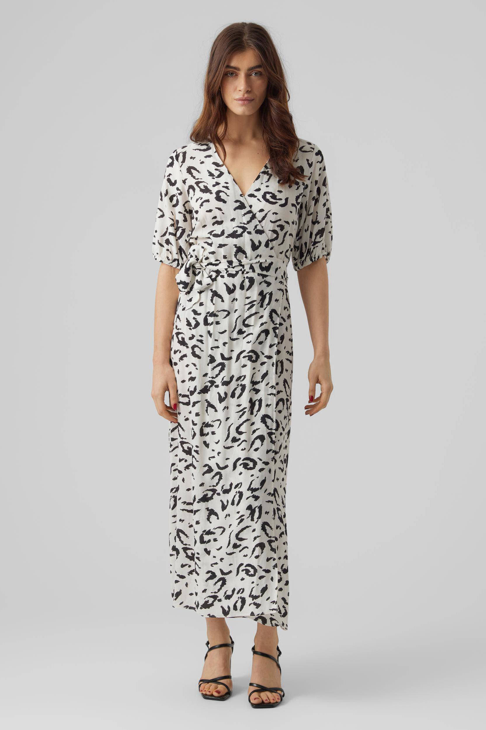 AWARE by VERO MODA wikkeljurk VMFERGIE met all over print wit