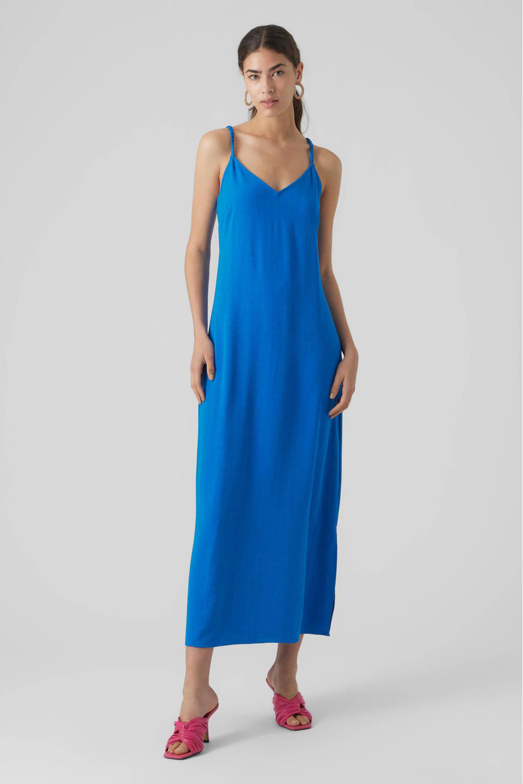 strand jurk spaghettibandjes