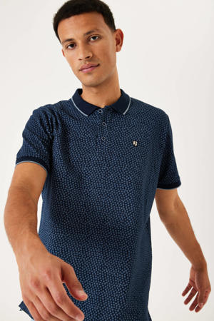 slim fit polo met logo ddark moon
