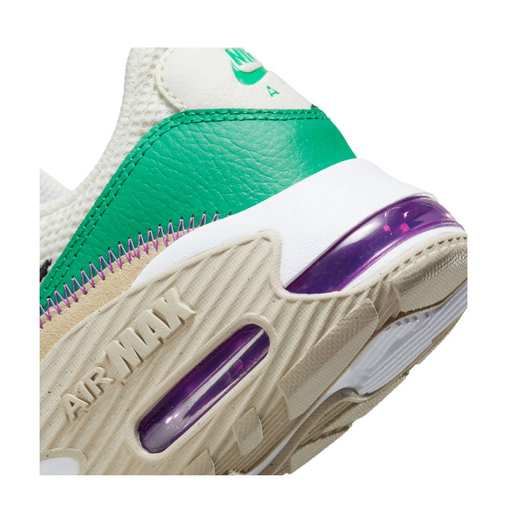 uitvinding Paard aardappel Nike Air Max Excee sneakers wit/beige/zwart/groen/paars | wehkamp