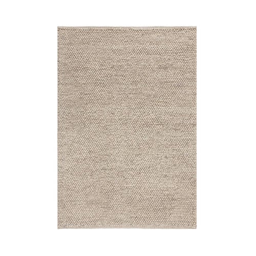 Flair Rugs Minerals Wol Neutraal Vloerkleed afbeelding
