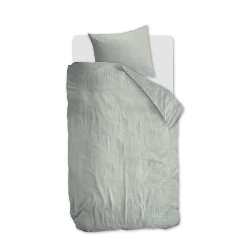 Studio LIVIT Mousseline dekbedovertrek 1 persoons (140x220 cm) - Blauwgrijs