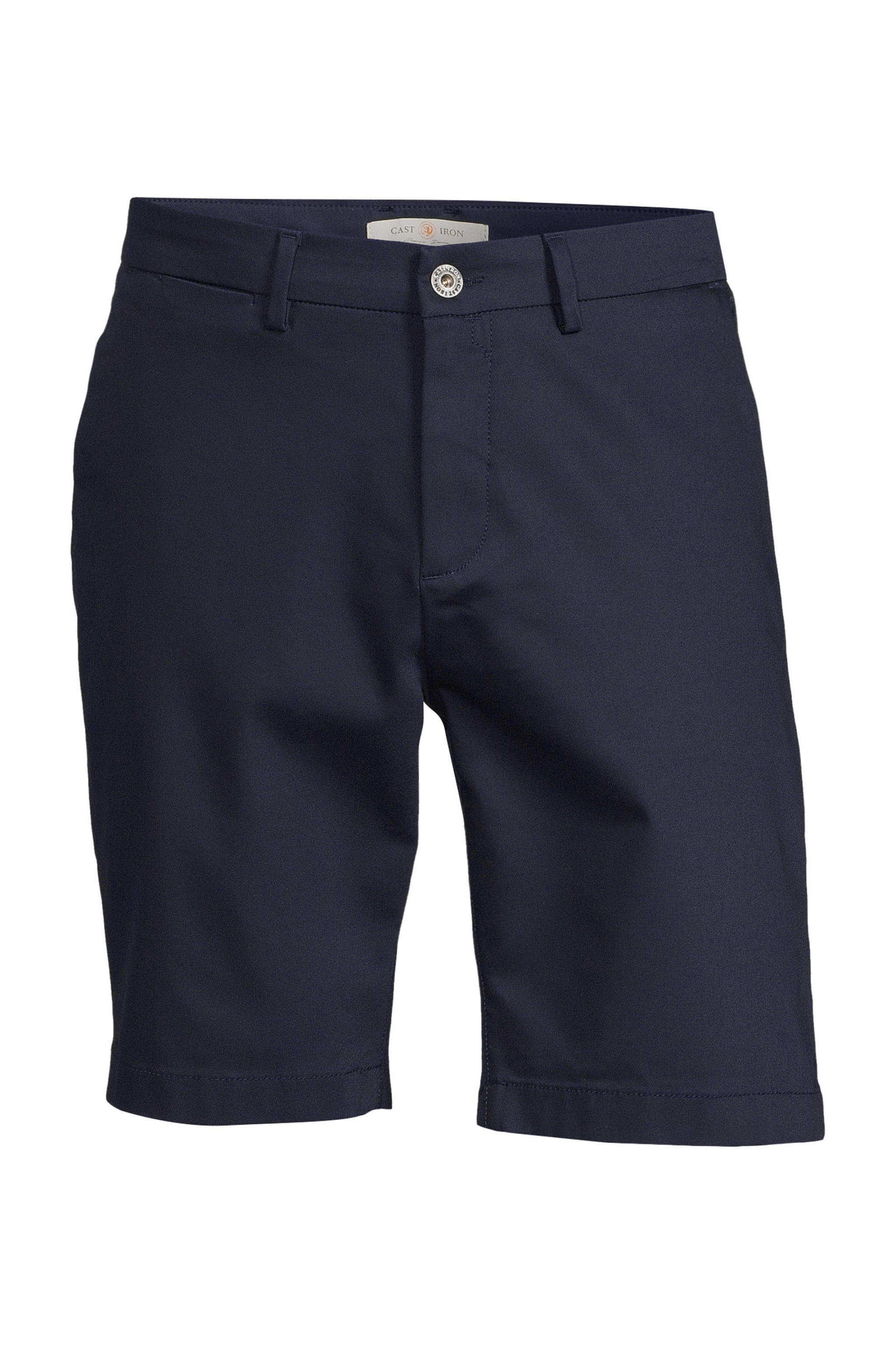 Cast Iron slim fit short Riser donkerblauw | wehkamp