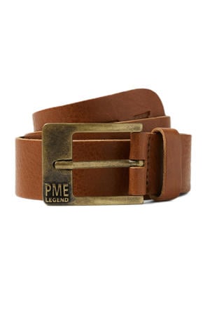 leren riem Far West cognac