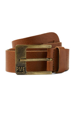 leren riem Far West cognac