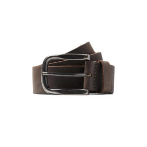 leren riem donkerbruin