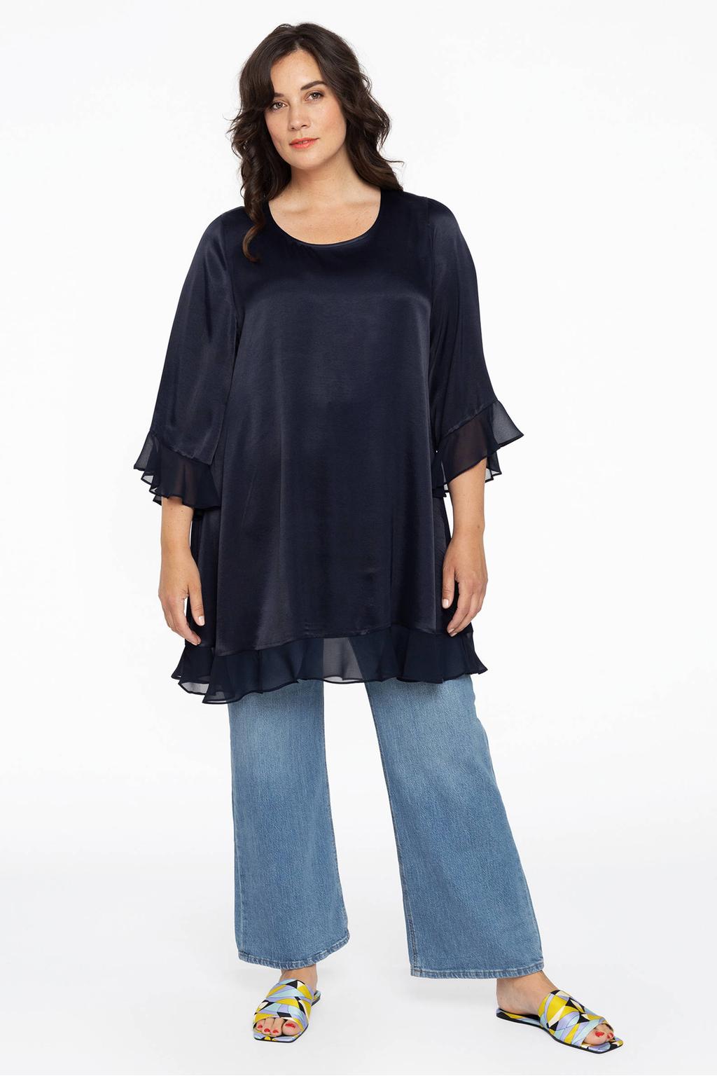 YOEK top donkerblauw