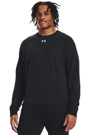 fleece sportsweater Rival zwart