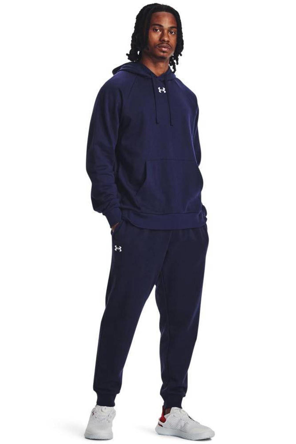 Under Armour joggingbroek Rival Fleece blauw