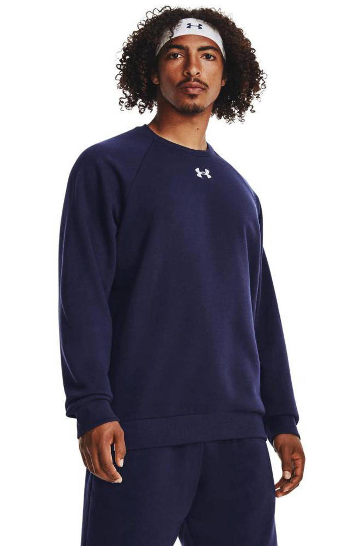 Under Armour sportsweater Rival donkerblauw wehkamp