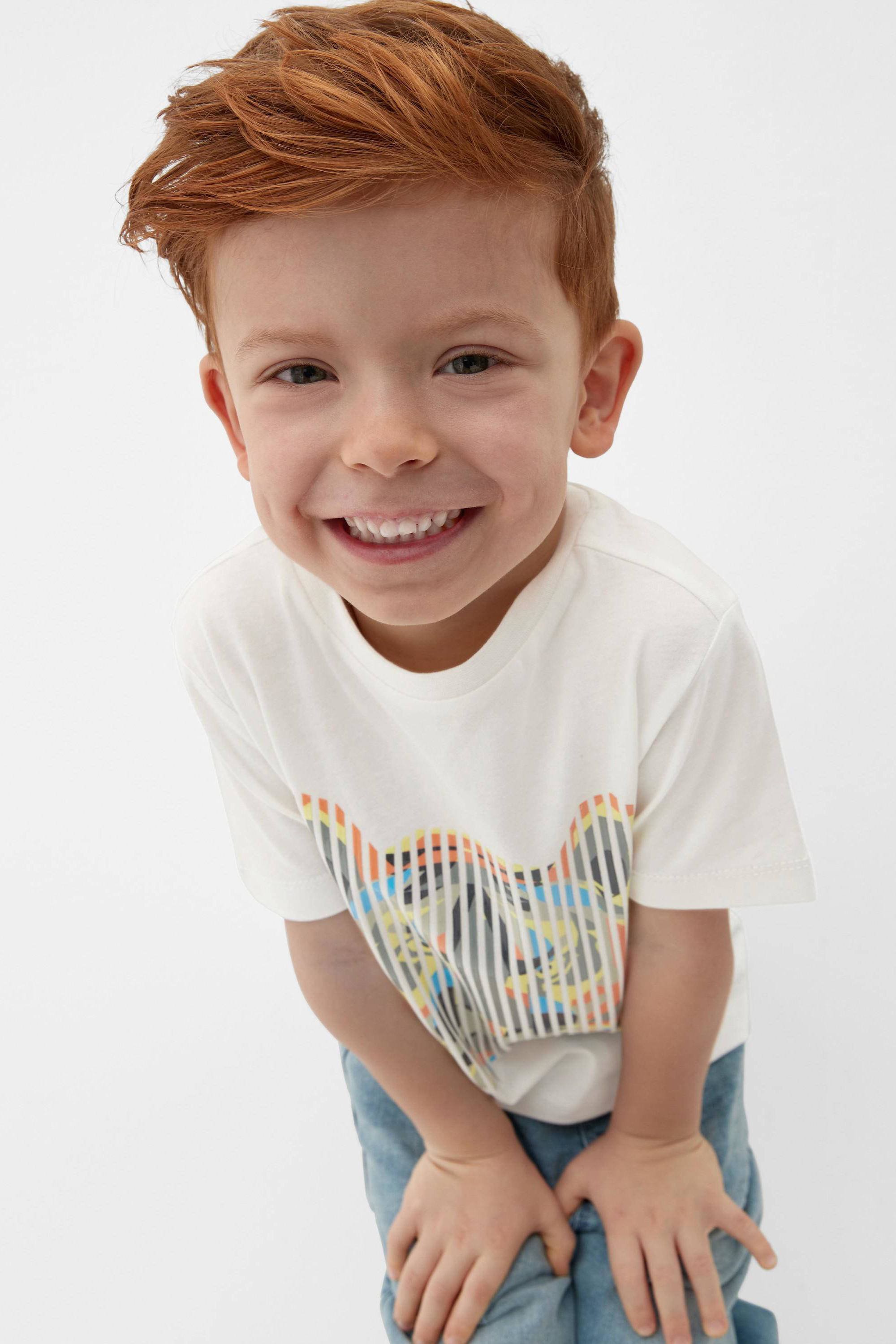 S.Oliver MIT ALL OVER - T-shirt Imprimé - Grau Meliert/gris - ZALANDO