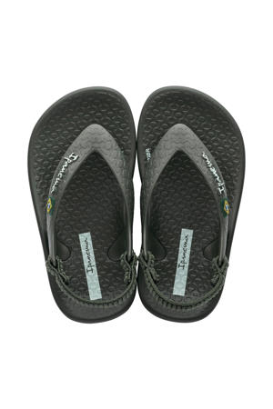 Anatomic Soft Baby teenslippers met hielbandje donkergroen