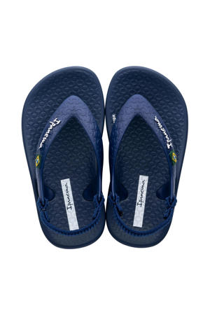 Anatomic Soft Baby teenslippers met hielbandje donkerblauw