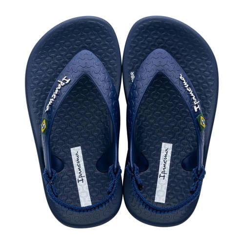 Ipanema Anatomic Soft Baby teenslippers met hielbandje donkerblauw afbeelding