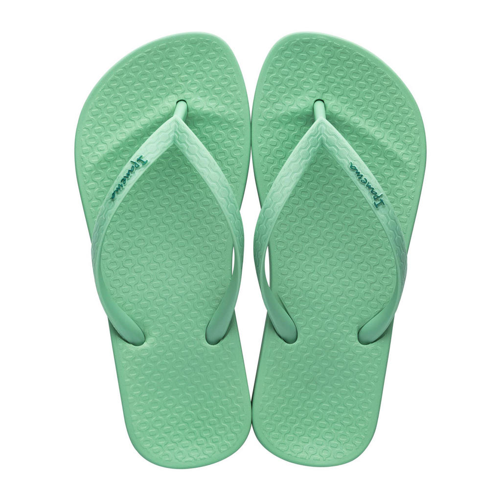 Groene jongens en meisjes Ipanema Anatomic Tan teenslippers van duurzaam gerecycled materiaal
