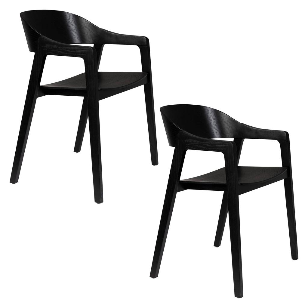 Dutchbone eetkamerstoel (set van 2) Westlake