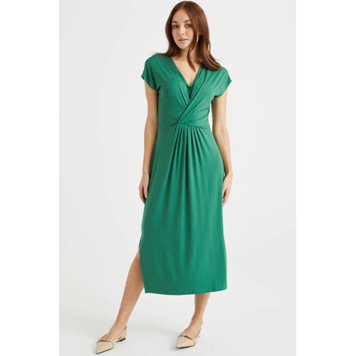 WE Fashion jurk groen