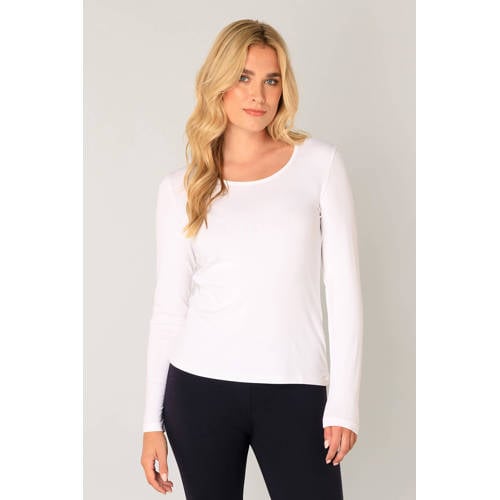 Base Level longsleeve Yaso wit afbeelding