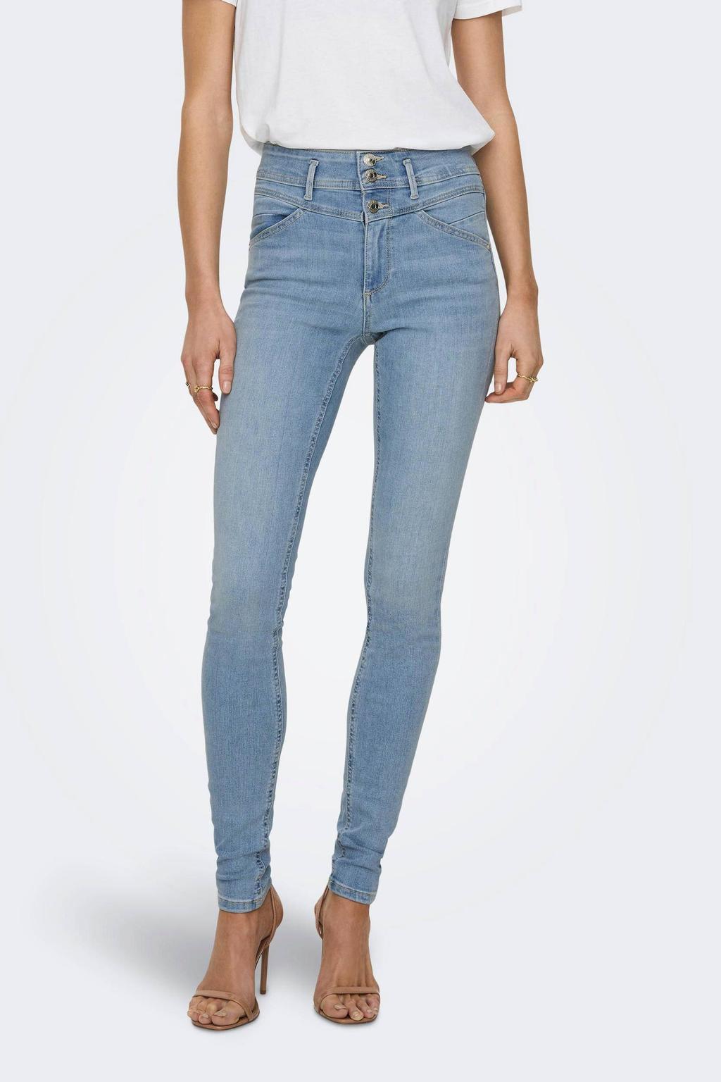 Jean Skinny ONLY ONLROYAL - Taille Haute, Coupe Seconde Peau En Denim Stretch