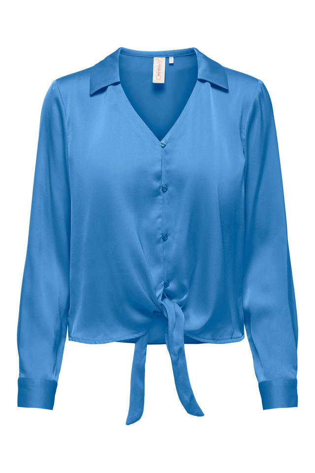 Ondenkbaar Onvermijdelijk Om toevlucht te zoeken ONLY blouse ONLKIKI blauw kopen? | Morgen in huis | wehkamp