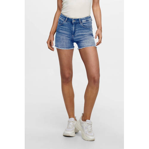 ONLY skinny denim short ONLBLUSH light blue denim afbeelding