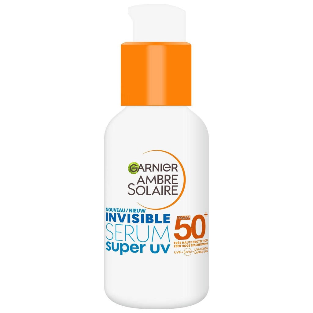 Garnier Ambre Solaire Super UV onzichtbaar zonbeschermingsserum - SPF50+ - 30 ml