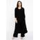 YOEK vest DOLCE van travelstof zwart
