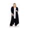YOEK vest DOLCE van travelstof donkerblauw