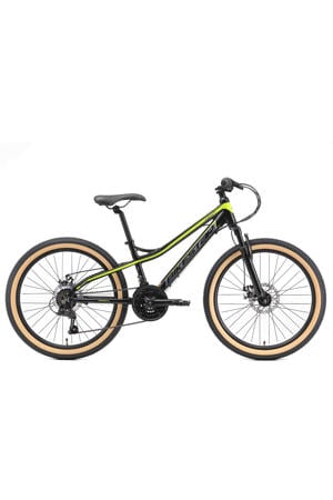MTB kinderfiets 24 inch zwart