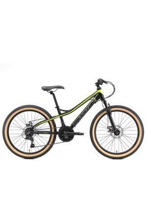 MTB kinderfiets 24 inch zwart