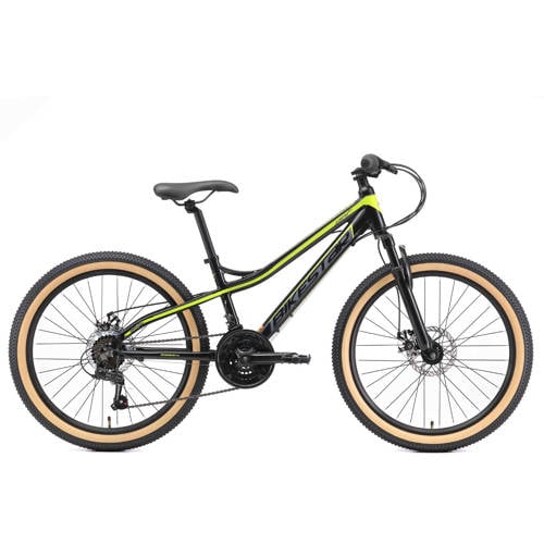 BikeStar MTB kinderfiets 24 inch zwart afbeelding